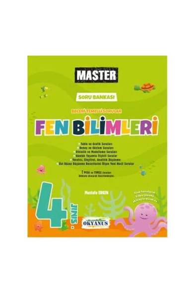4. Sınıf Master Fen Bilimleri Soru Bankası - 3