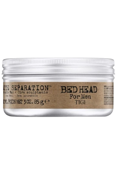 Tigi Bed Head Bed Head For Men Matte Separation Sert Tutuşlu Wax 85gr