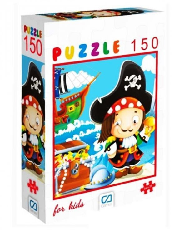 Korsan 150 Parça Puzzle