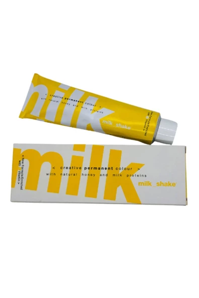 Milkshake 7+ yoğun beyaz kapatıcı orta kumral saç boyası 150 ml.