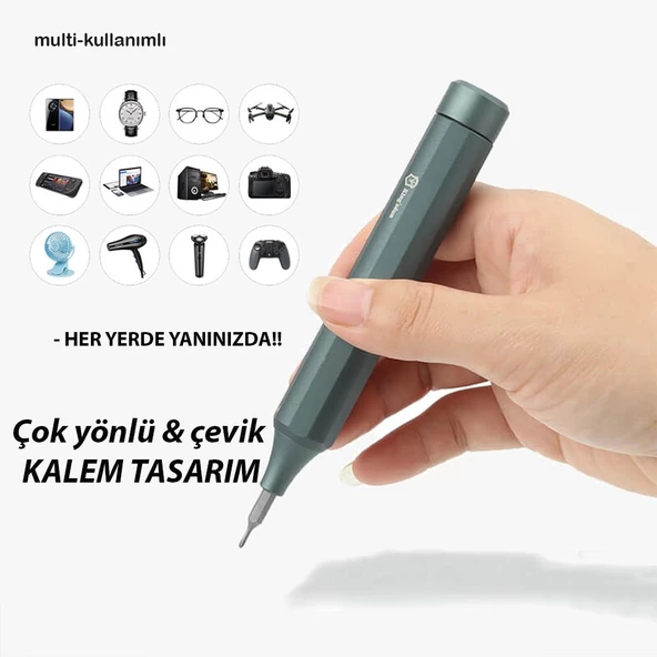 Kingsdun 23'ü 1 Arada Manyetik Hassas Tornavida Seti KS-840122 - 5