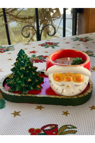 Go mumevi ;Noel baba mum ile Yılbaşı ruhunu evinize getirecek özel bir set!