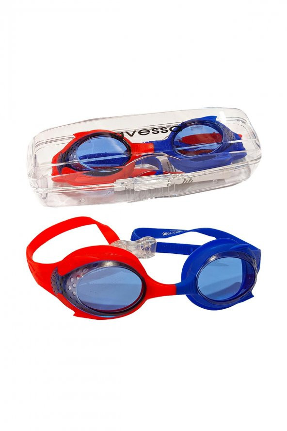 Avessa Çocuk Yüzücü Gözlüğü Mavi-Kırmızı GS28-5
