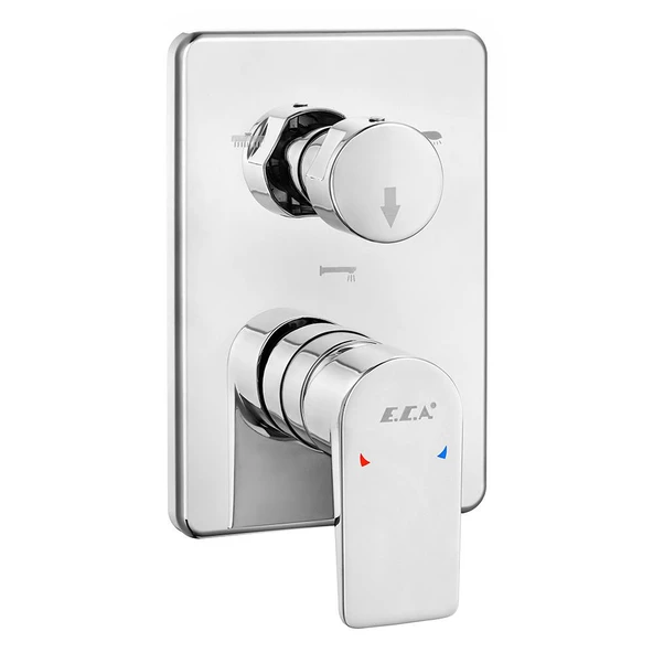 Eca Dalia Ankastre 7 Parça Duş Seti - 3 Yollu 102199771 - 6