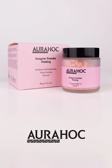 AURAHOC Enzim Peeling Toz Temizleyici  85gr