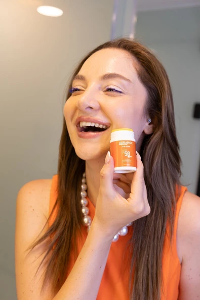 AURAHOC Leke Karşıtı Stick Güneş Kremi 35gr Spf 50 Mineral Filtreli Yüksek Koruma - 4