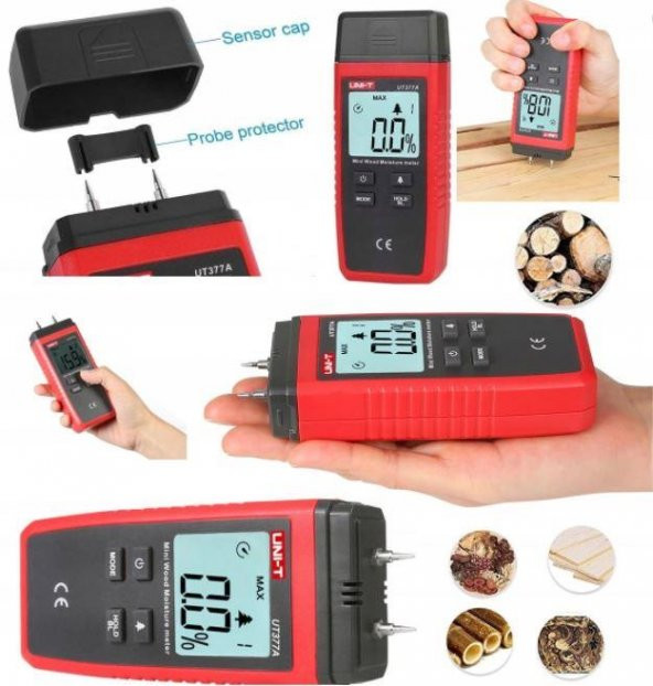 UNI-T UT 377A Ağaç Nem Ölçer - 3