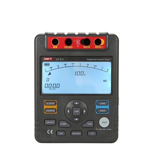 UNI-T UT 511 Endüstriyel İzolasyon Test Cihazı 1000V 10G Ohm - 2