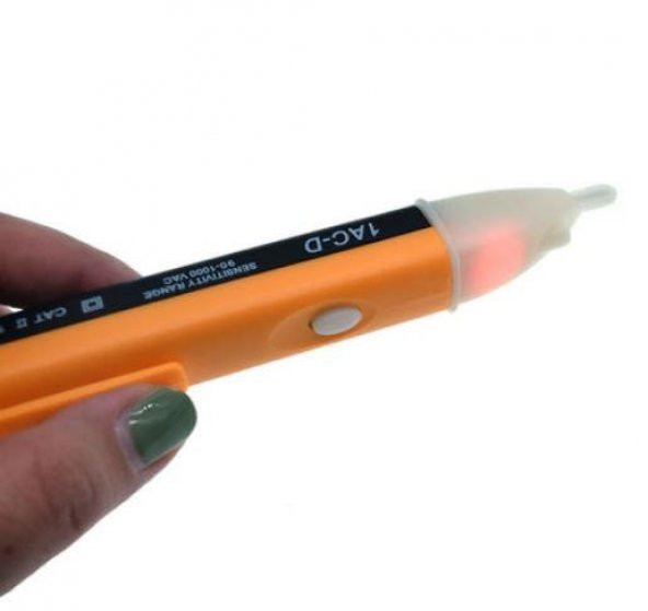 1AC-D Voltalert AC 90-1000v Voltaj Kalemi Temassız Sesli + Işık 90-1000V Ac - 2
