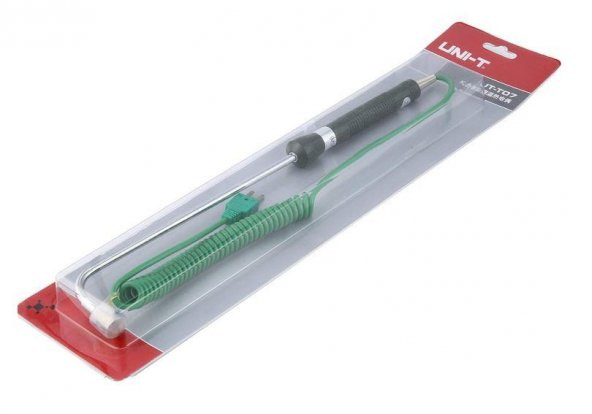 UNI-T UT-T07 K TYPE YÜZEY TEMASLI  SICAKLIK PROBU -50 / +500 DERECE  200MM 90 DERECE - 4