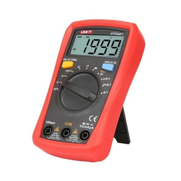 Unı-t Ut 33A+ Dijital Multimetre Ac/Dc 600v 10a UT33A+ - 3