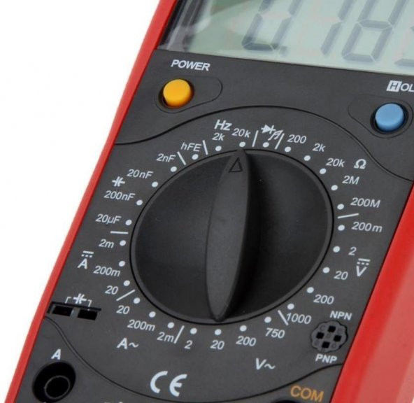 Unı-t Ut 39E Dijital Multimetre Dc 1000v Ac 750v Ac/Dc 20a  UT39E - 4