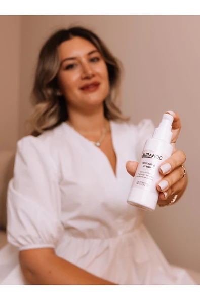 AURAHOC Hint Dutu Özlü Yüz Ve Hassas Bölge Beyazlatıcı Krem Doğal Parlaklık Ve Eşit Cilt Tonu - 6
