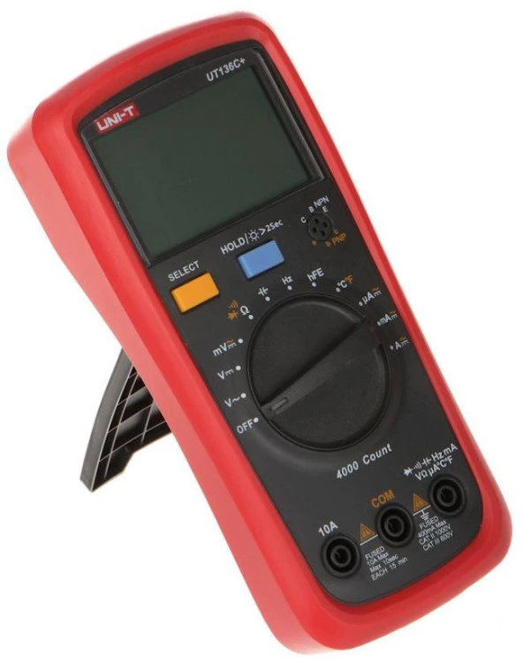 Unı-t Ut 136c+ Dijital Multimetre 1000v Ac/Dc 10a Ac/Dc - 2