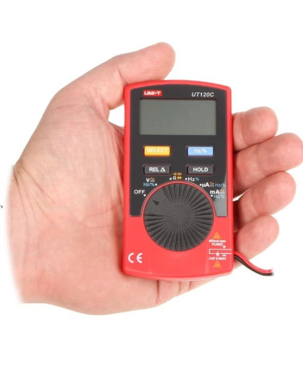 Unı-T Ut 120C Cep Tipi Profesyonel Dijital Multimetre Ut120c - Resim 4