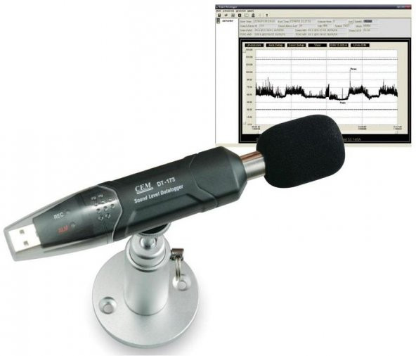 DT-173 Ses Seviye Ölçer & Datalogger - 2