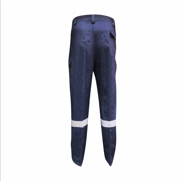 Samteks Reflektörlü Denim Kot Pantolon - 5