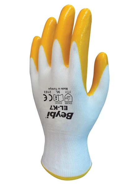Eldiven Beybi Pn7 (ELK-7)  Poly Örme Nitril - No 10