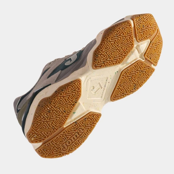 Joma C1400 Men 2422 Bej Yeşil Erkek Spor Ayakkabı C1400W2422 - 5