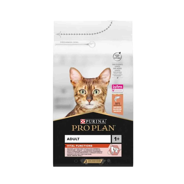 Pro Plan Somonlu Pirinçli Yetişkin Kedi Maması 10 kg ürün görseli 1