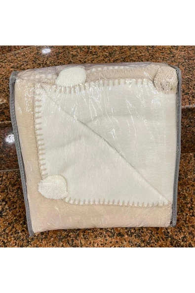 Özdilek Pamuklu Ponponlu Bebek Battaniyesi - 2