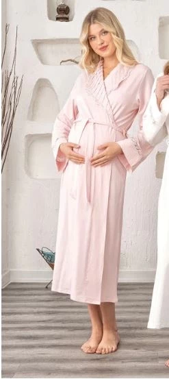 Bone 5930 Lycra Nevrürlü Şal Yaka Sabahlık - 2
