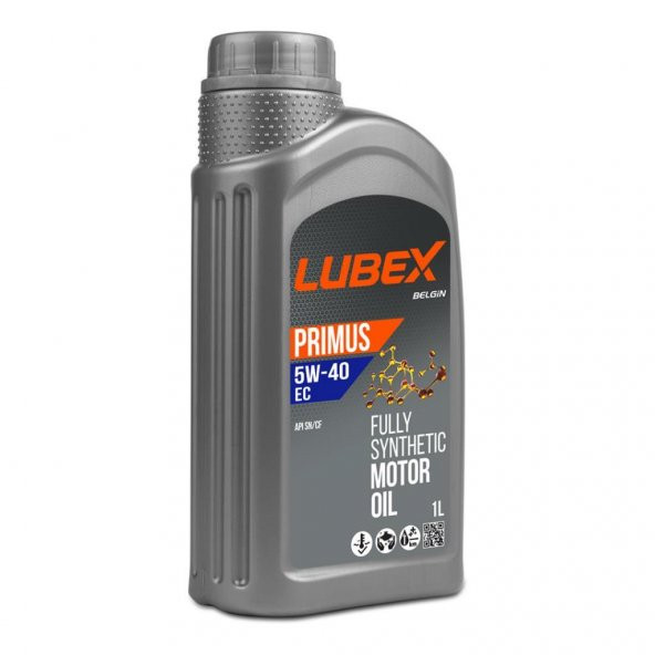 Lubex Primus EC 5W-40 1 Lt Tam Sentetik Motor Yağı