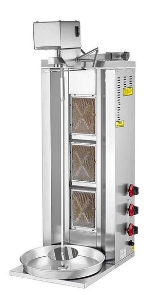 Üstten Motorlu 3 Göz Döner Ocağı