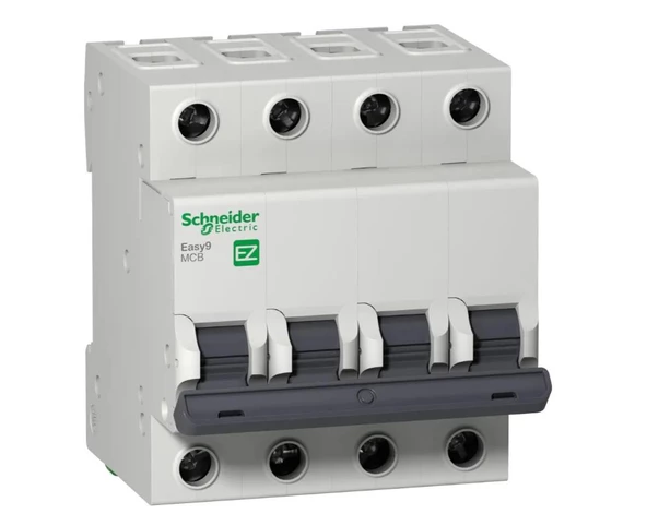 Schneider Easy9 4  Faz 20A 4,5 KA C Tipi N Otomat,EZ9F34420