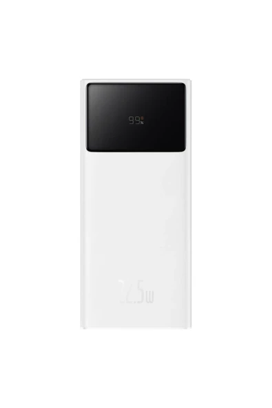 Baseus Star Lord 22.5 W Beyaz 20000 mAh Hızlı Şarj Powerbank