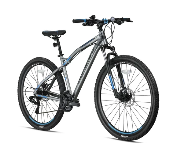KRON XC 150 29 JANT 24 VİTES HİDROLİK DİSK FREN DAĞ BİSİKLETİ MAT FÜME SİYAH MAVİ - Resim 2