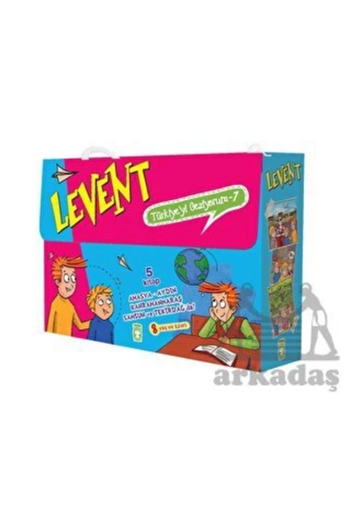 Timaş Çocuk Levent Türkiye'yi Geziyorum 7 Set (5 Kitap), Mustafa Orakçı, , Levent Türkiye'yi Geziyoru