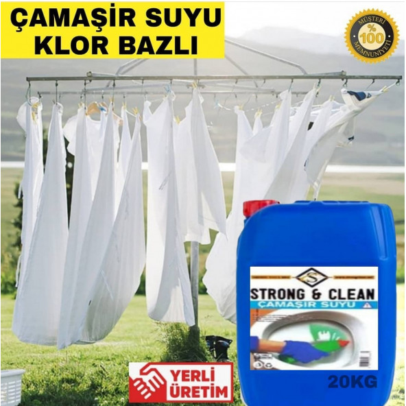 Çamaşır Suyu Klorlu 20KG - 2