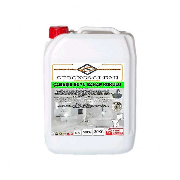 çamaşır suyu bahar kokulu 5kg