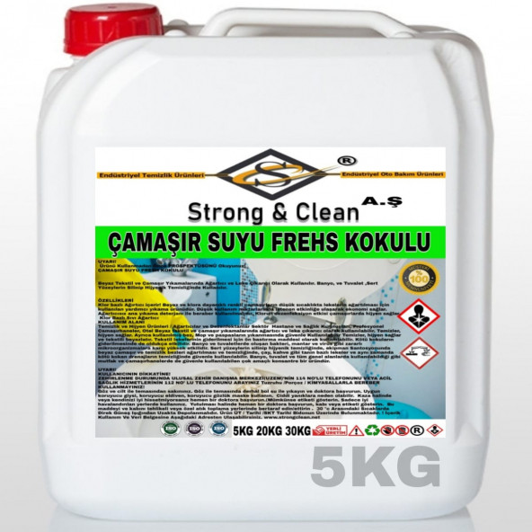 Çamaşır Suyu Fresh Kokulu 5kg