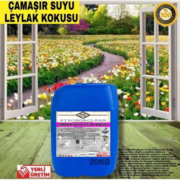 Çamaşır Suyu Leylak Kokulu 20kg - 2
