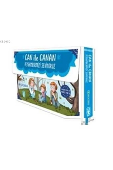 Timaş Çocuk Can İle Canan Peygamberimizi Seviyoruz Seti (5 Kitap Takım)