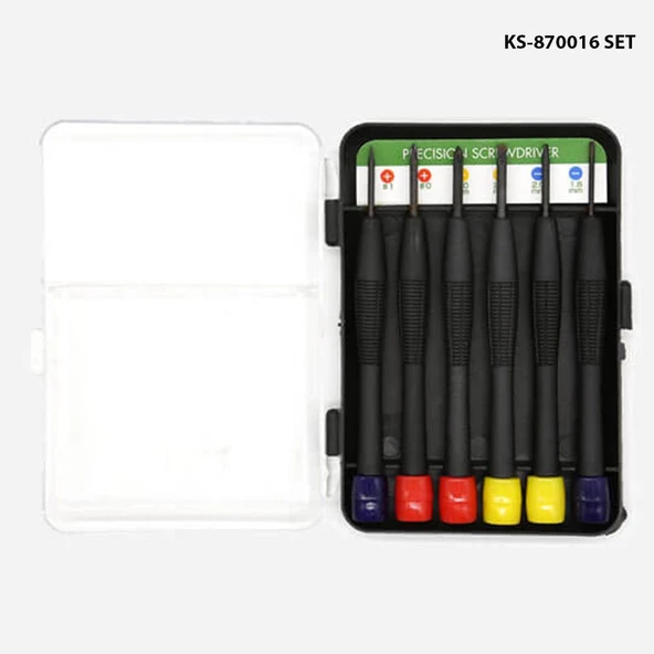 Kingsdun 6 si 1 Arada Çok Amaçli Tornavida Seti KS-870016 - 2