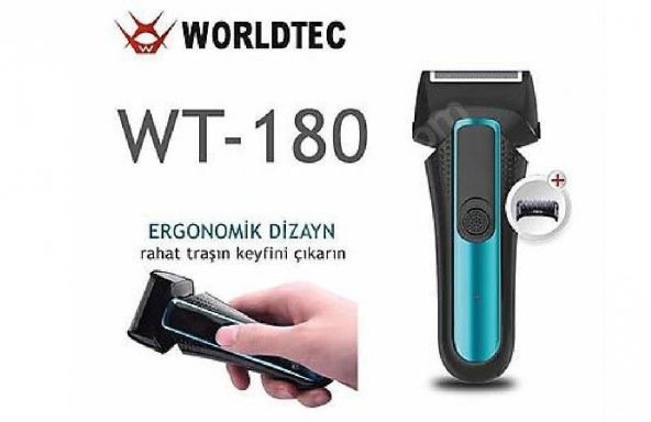 Worldtec WT-180 Sakal Yanak Tıraş Makinesi
