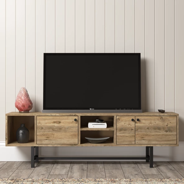 SmartHome Plus Vigo Metal Ayaklı Tv Sepası - Çırağan - 4