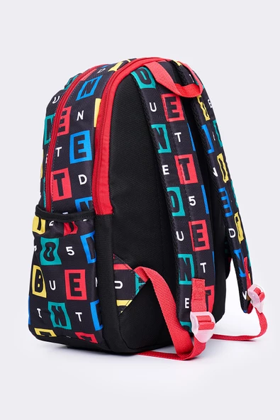 United Colors Of Benetton Erkek Çocuk 3'lü Okul Seti İlkokul Çantası & Beslenme & Kalemlik 13169 - Resim 8