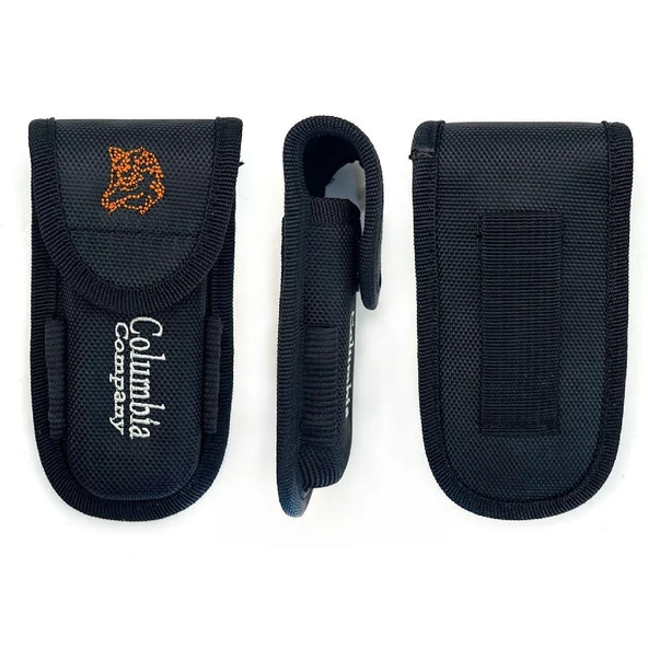 Columbia Company FST-3070-B Kamp Bıçağı Seti, Çakı, Fener ve Ateşleyici Magnezyum Çubuğu Üçü Bir Arada Yeşil - 7