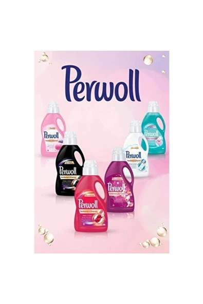 Perwoll Hassas Bakım Sıvı Çamaşır Deterjanı Renkli Yenileme 4 x 2970 ML 200 Yıkama - 7