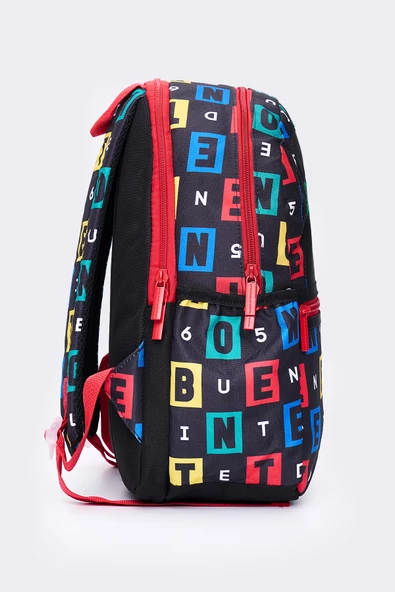 United Colors Of Benetton Erkek Çocuk 3'lü Okul Seti İlkokul Çantası & Beslenme & Kalemlik 13169 - Resim 7