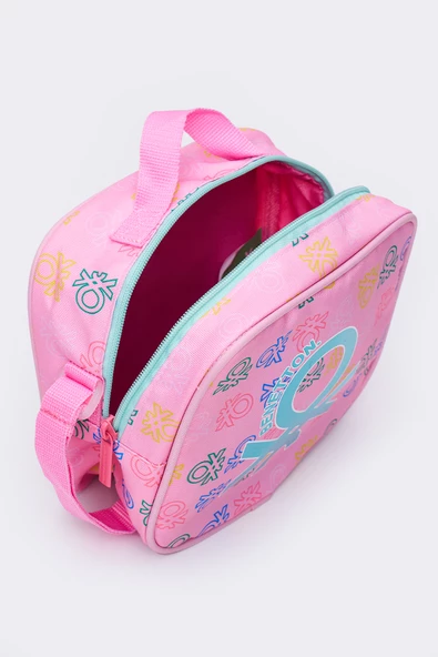 United Colors Of Benetton Kız Çocuk 3'lü Okul Seti İlkokul Çantası & Beslenme & Kalemlik 13032 - Resim 7