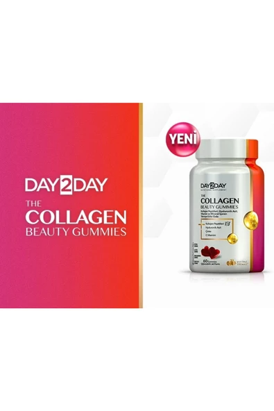Day2day The Collagen Beauty Gummies 60 Çiğnenebilir Jel Form