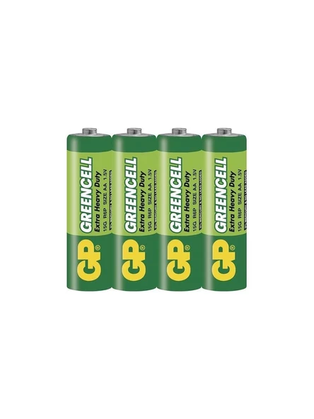GP Gp Greencell 4'lü Kalem Pil AA