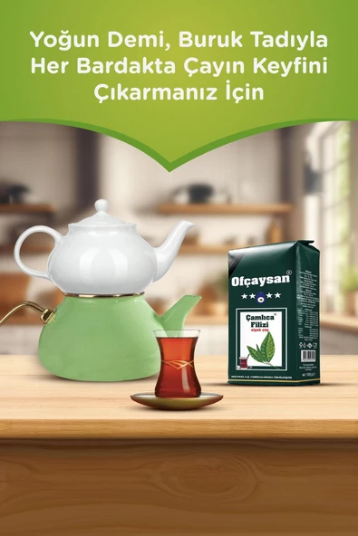 Ofçay San Çamlıca Filizi Dökme Siyah Çay 500gr - 2