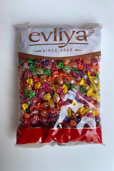 Evliya Şekerleme Bonbon Elmas Sert Atıştırmalık Ikramlık Bayram Şekeri 1 kg - 5