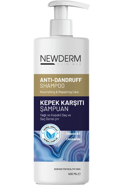 NEWDERM Kepek Karşıtı Şampuan 400 Ml